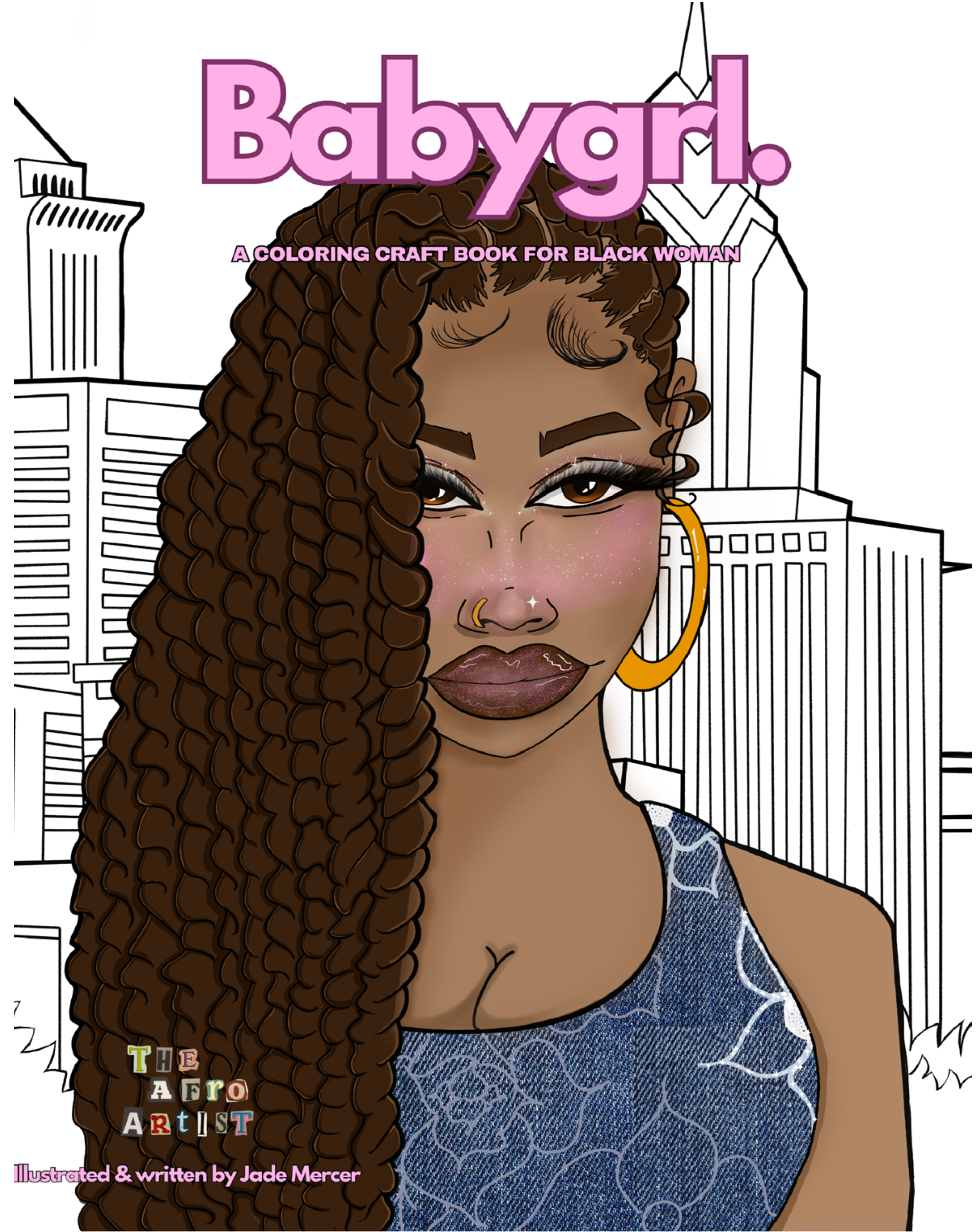 Baby Grl The Coloring Craft Story Book