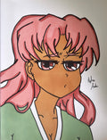 Anime Girl Matte Print