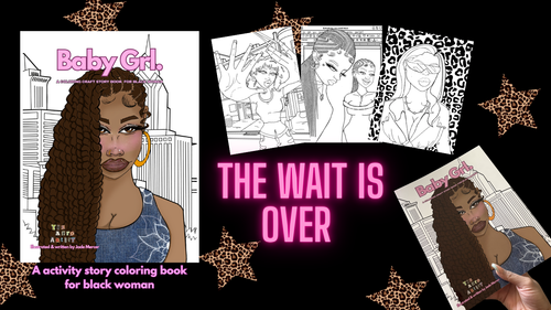 Baby Grl The Coloring Craft Story Book