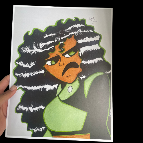 Black Shego print