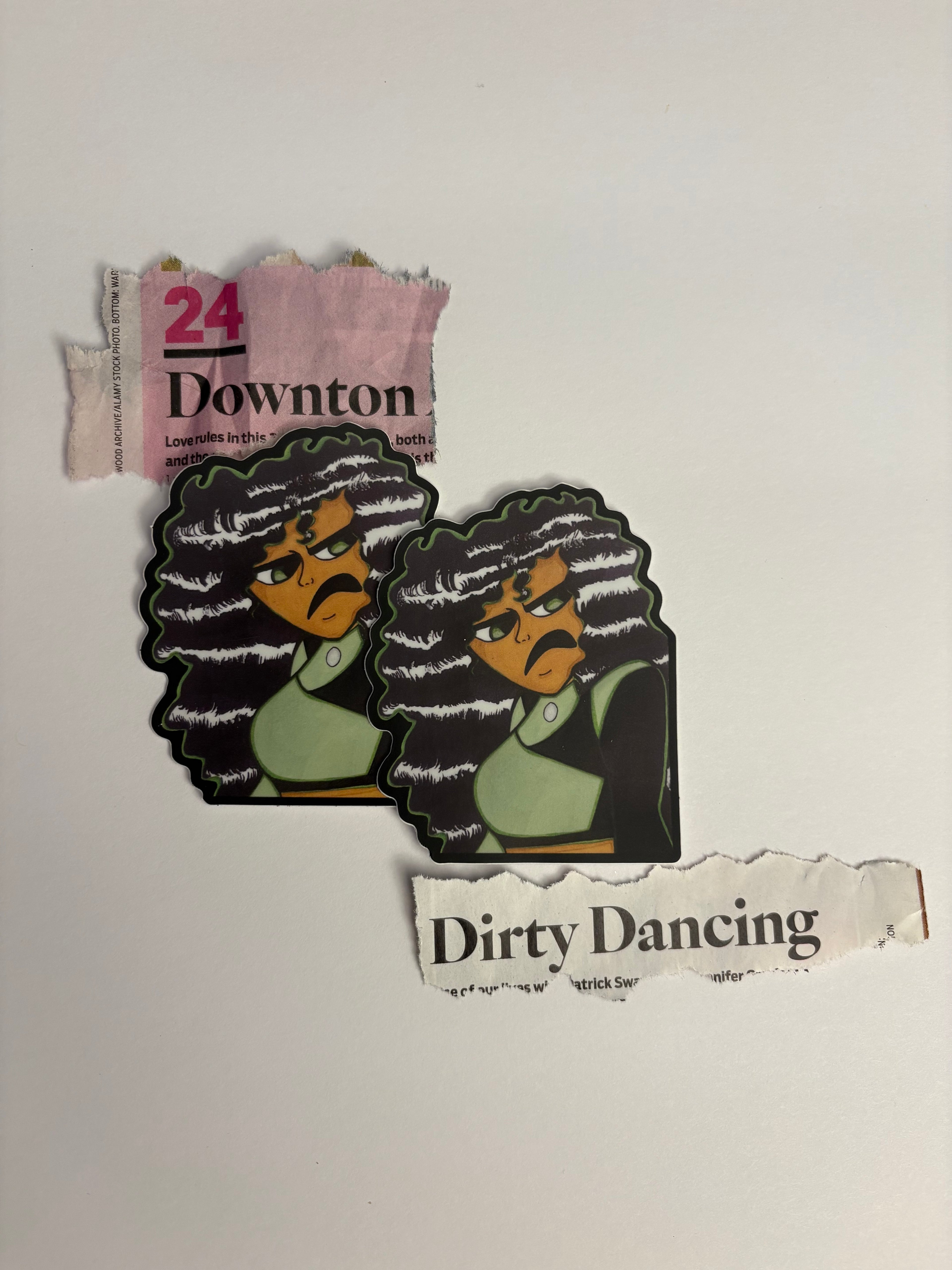 Black Shego Sticker