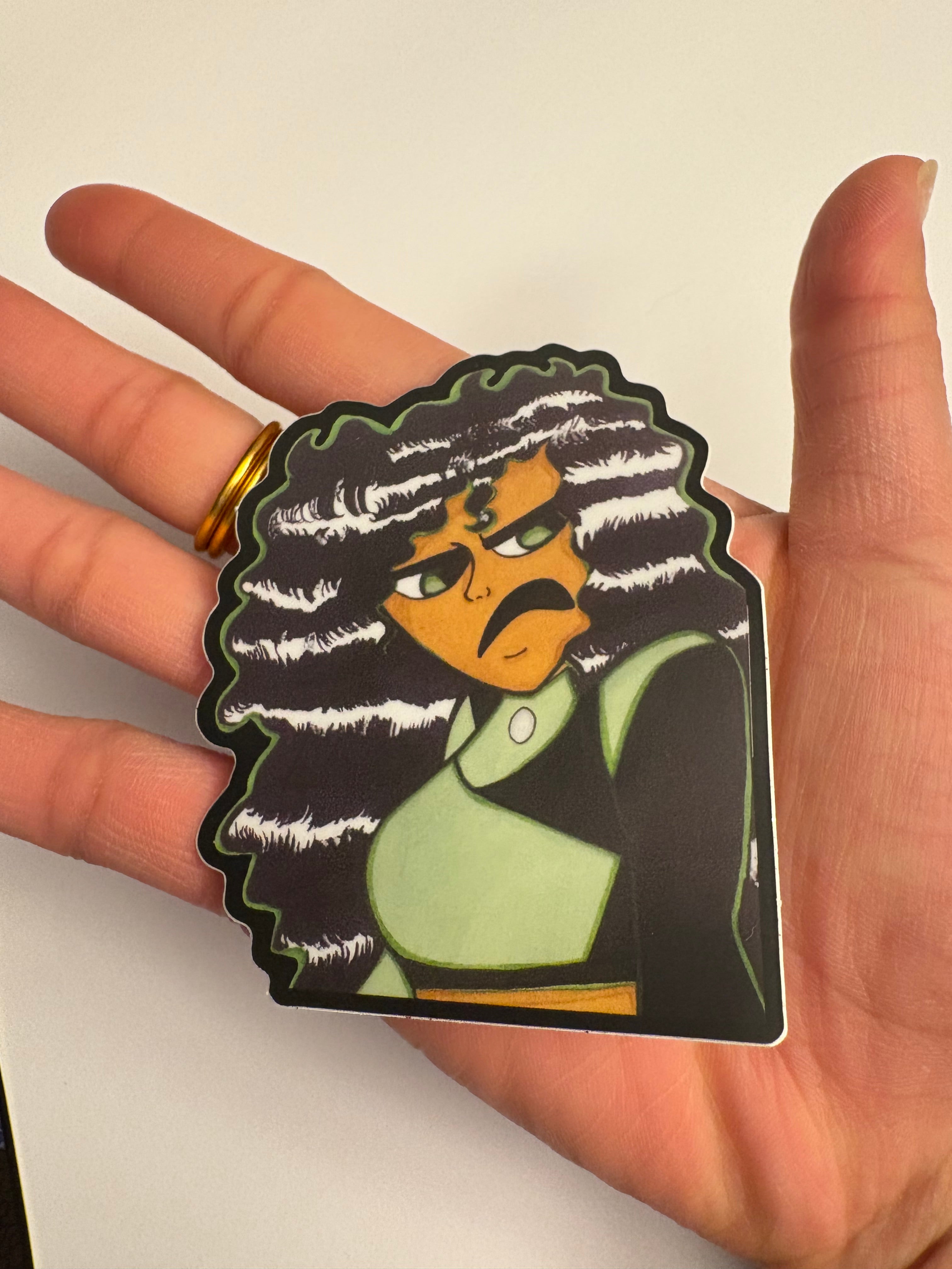 Black Shego Sticker