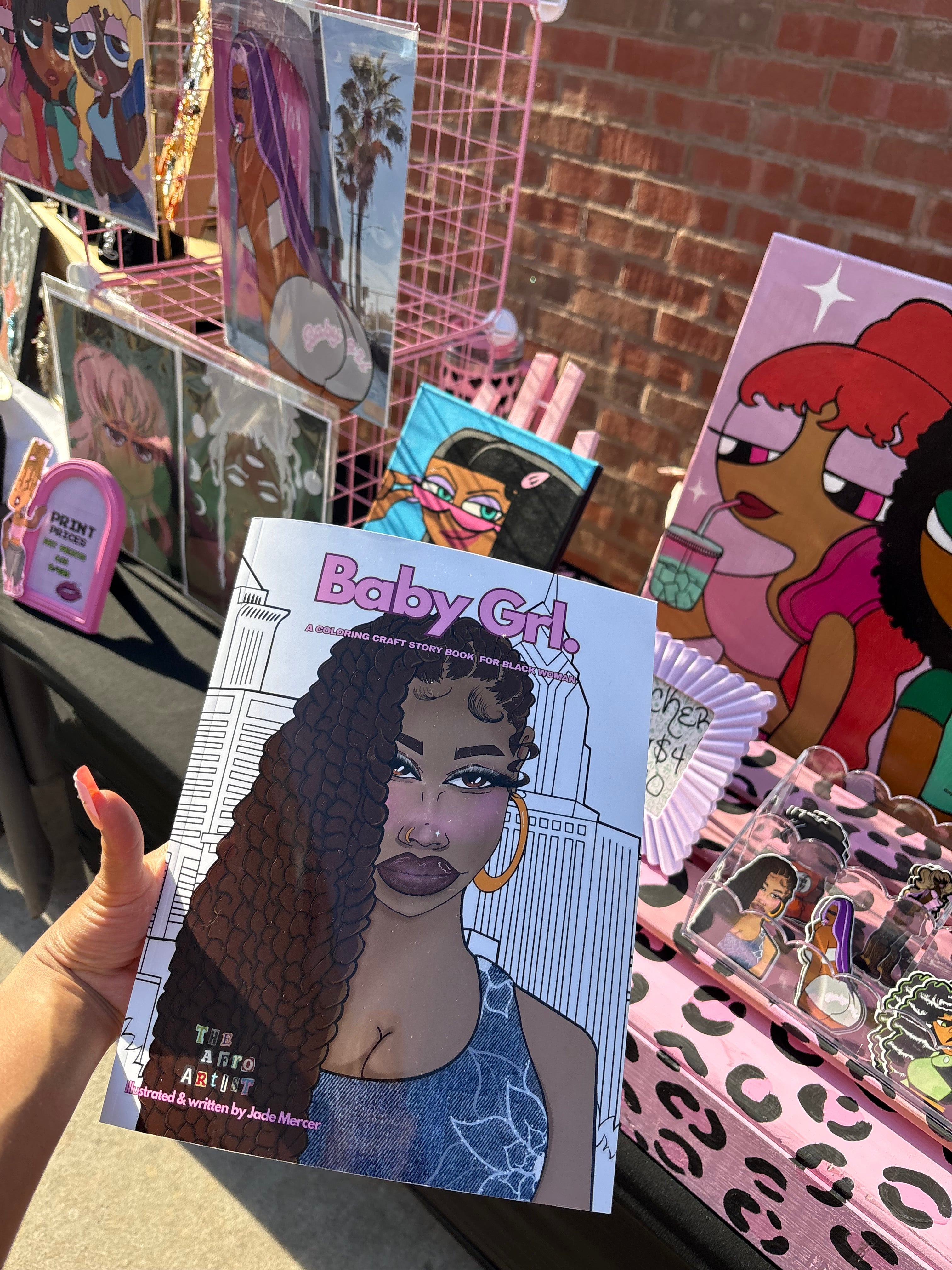 Baby Grl The Coloring Craft Story Book