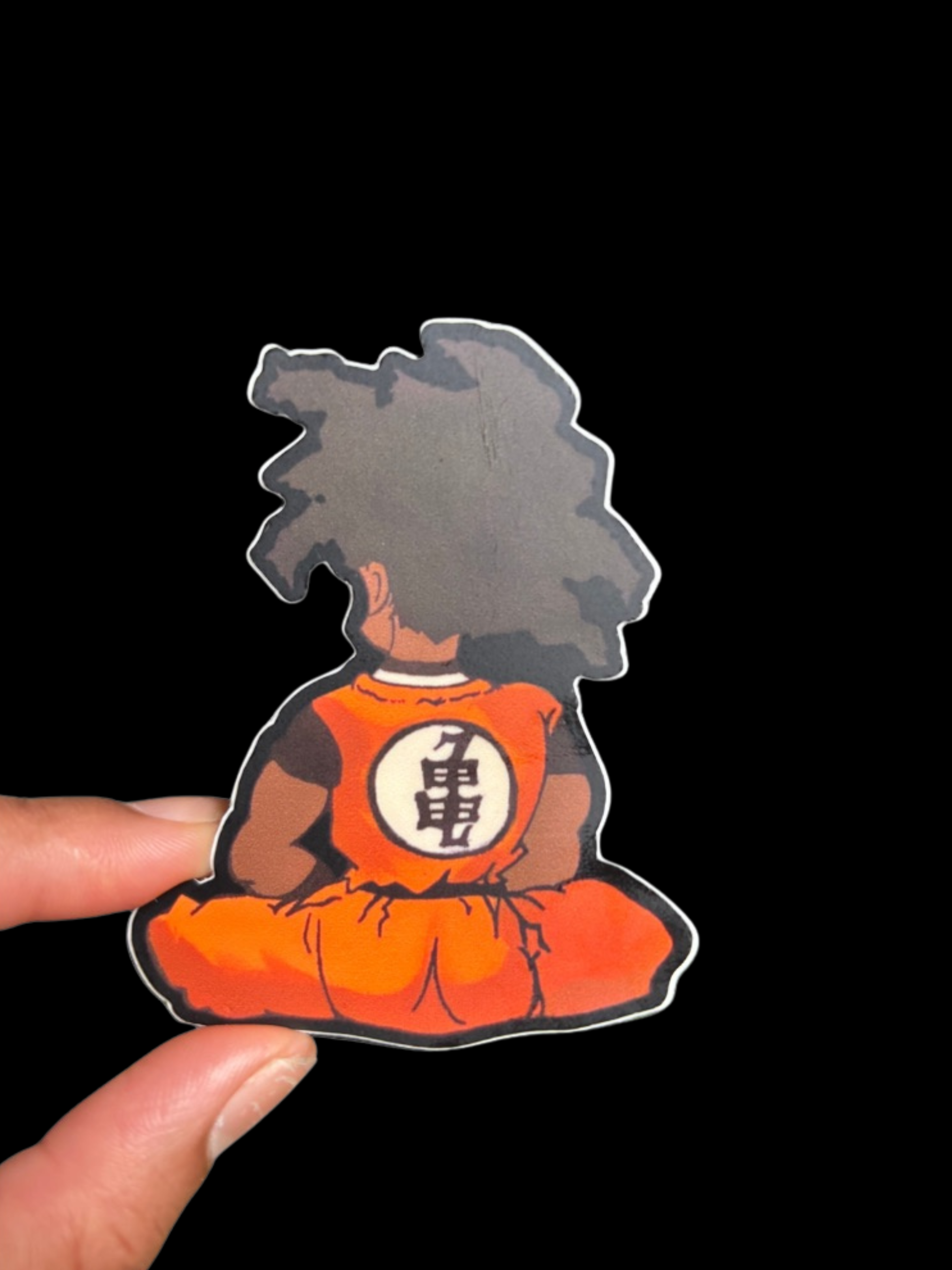 Afro Goku stickers